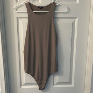 Express Taupe Body Contour Top